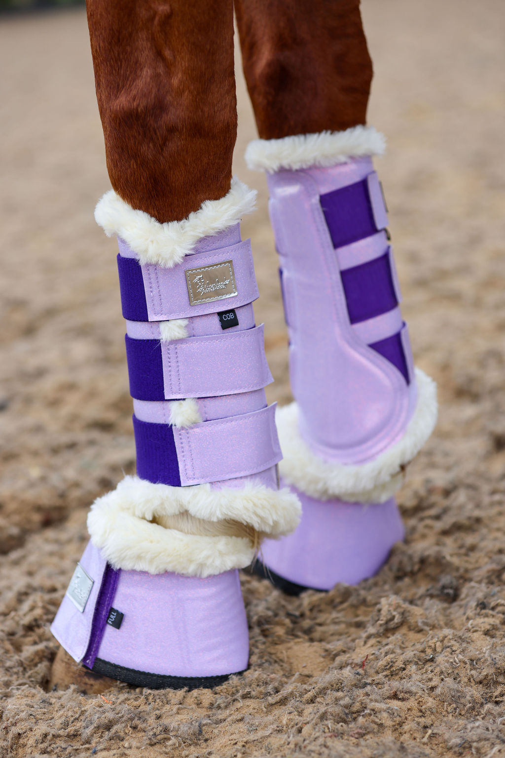 Lavender Haze Tendon Boots - Limited Edition
