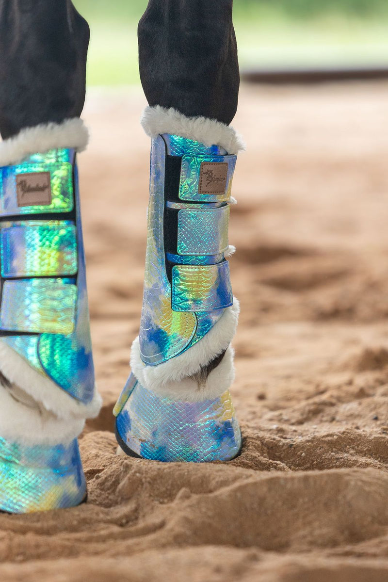 Holographic sales horse boots