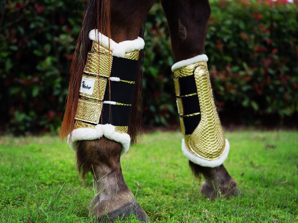 Green sale tendon boots